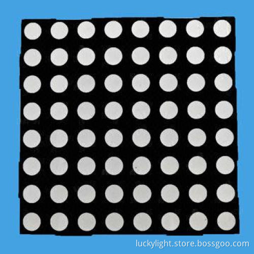 5.0mm Bi Color 8 x 8 Dot Matrix LED Display, RoHS Compliant Version